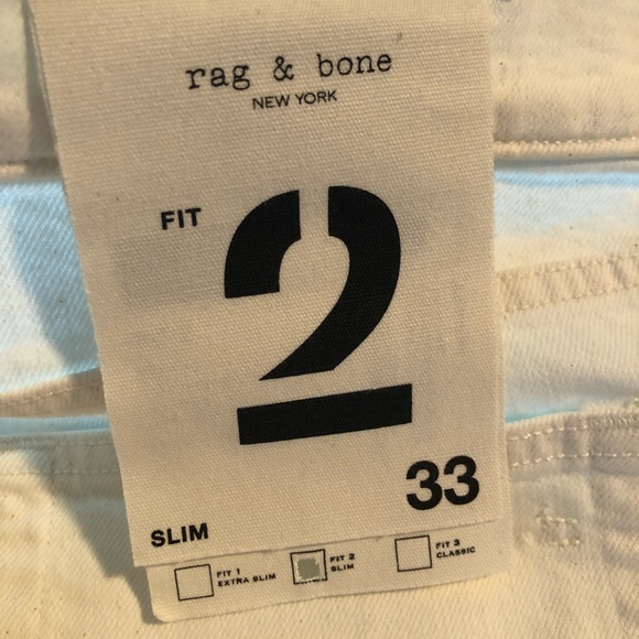 Rag & Bone White Jeans - Picture 3 of 3